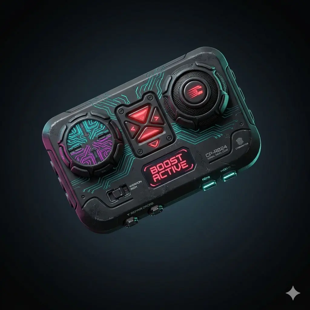 Neon Drift - Cyberpunk racing game concept